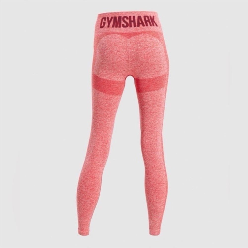 Gymshark Flex High Waisted Leggings in Red Marle Size Small.